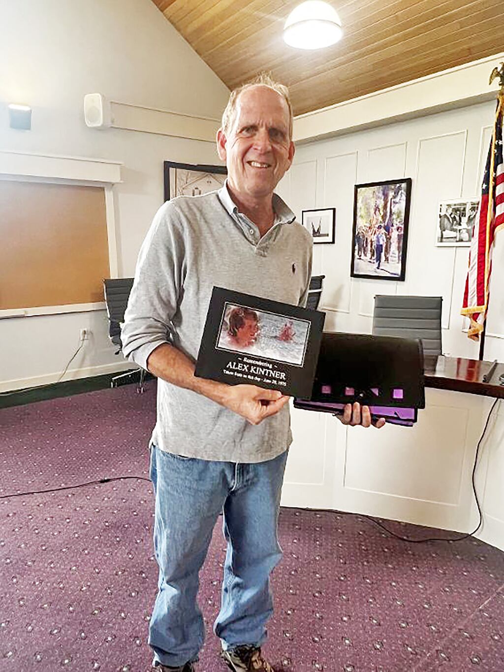 Jeffrey Voorhees, the actor who played 12-year-old Alex Kintner, the second victim in the movie, leads 