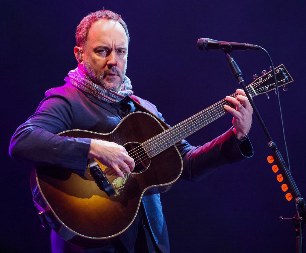 Dave Matthews performed at Boston Calling on Sunday.