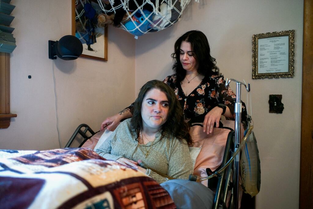 Destiny Moshier has been caring of her best friend, Holly Allen, for the last three years. 