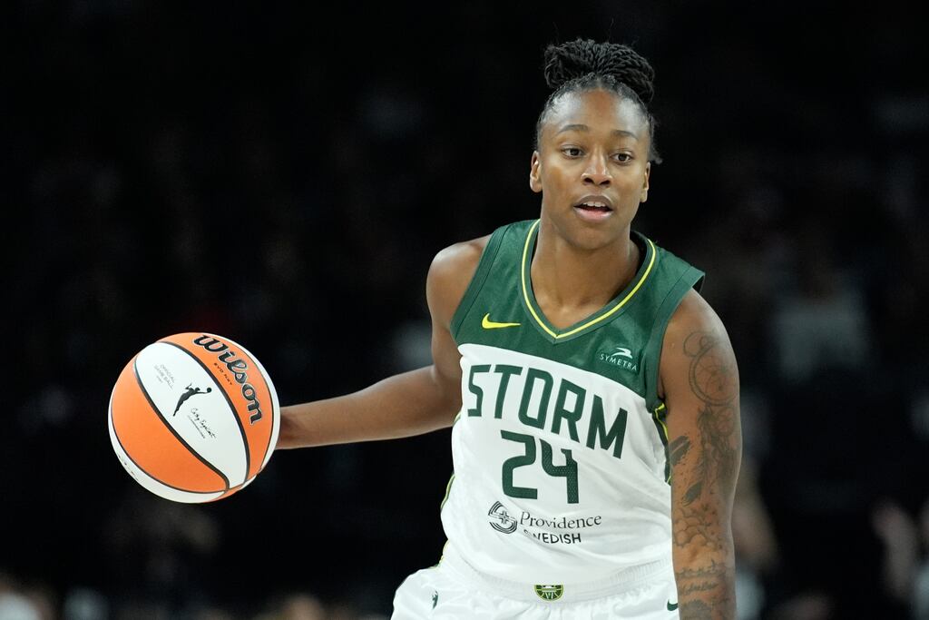 Jewell Loyd signed with the Aces in the offseason.