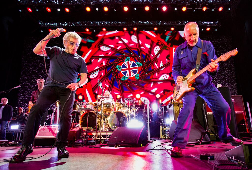 The Who perform at Wembley Stadium July 4, 2019.