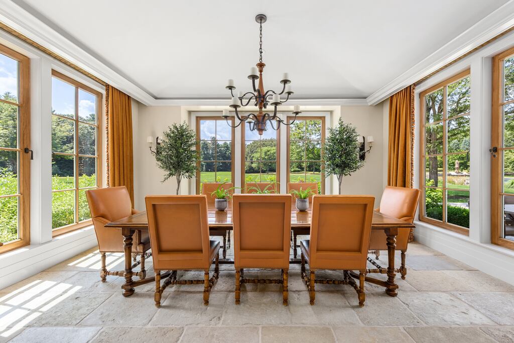This six-bedroom, 12-bathroom home in Weston is on the market for $38 million. 