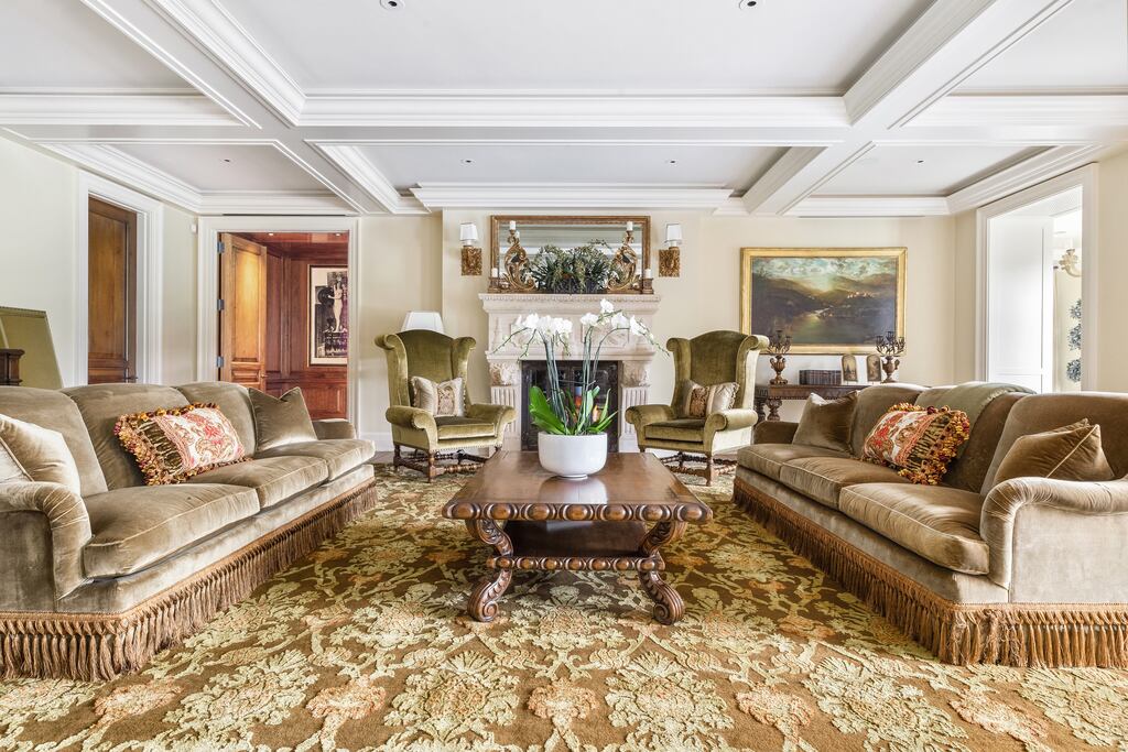 This six-bedroom, 12-bathroom home is on the market for $38 million. 