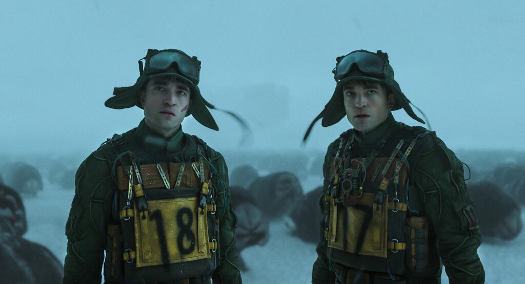 Robert Pattinson as Mickey Barnes in Bong Joon Ho’s “Mickey 17.