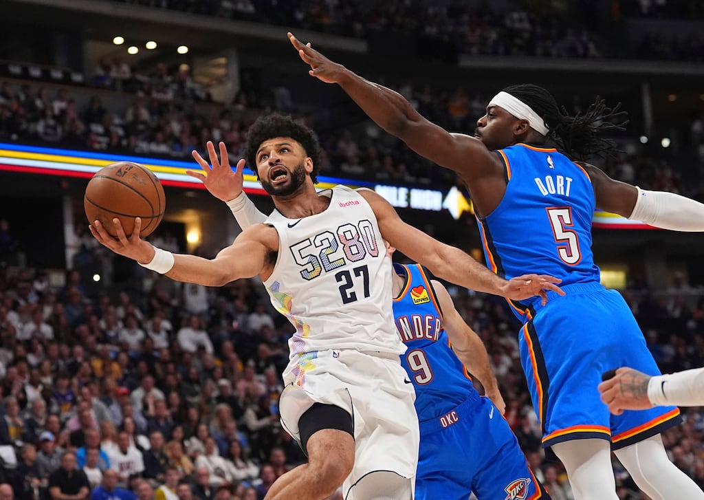 Jamal Murray scored 25 points in Denver's win.