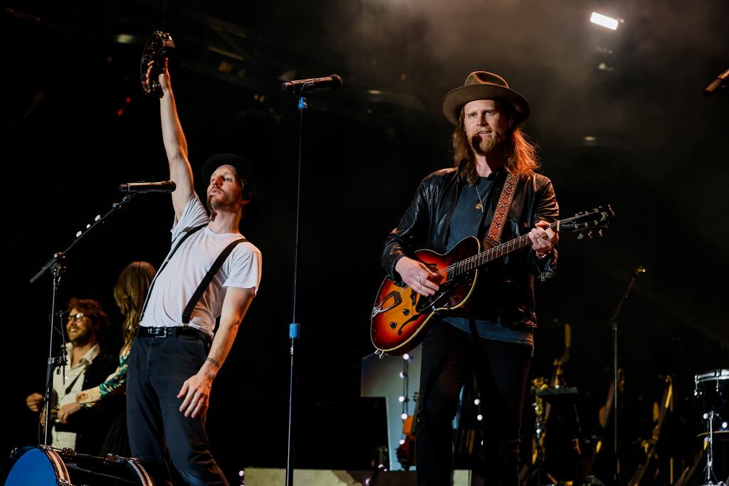 The Lumineers performed at Boston Calling on May 27, 2023.