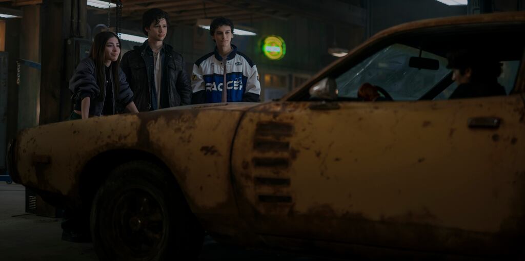 From left: Melissa Collazo, Uriah Shelton, and Nicolas Cantu in 