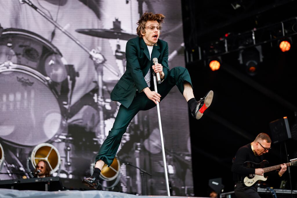 Cage The Elephant performed at Boston Calling on Saturday.
