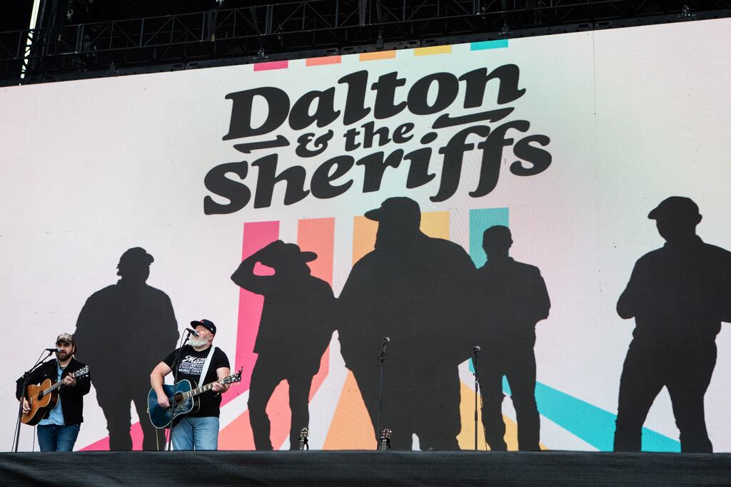 Dalton and the Sheriffs performed at Boston Calling on Friday.