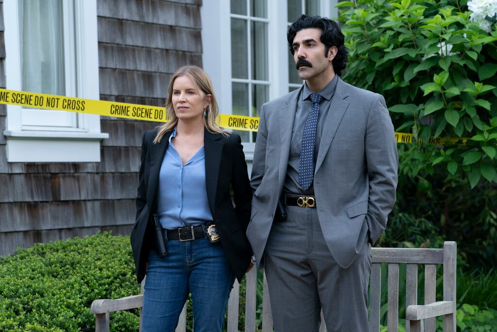 Kim Dickens and Bobby Naderi in 