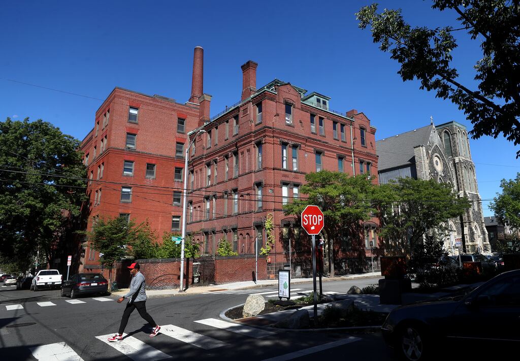 The Sacred Heart Rectory at 49 6th Street in East Cambridge is the future site of an affordable housing development that will have no parking spaces.
