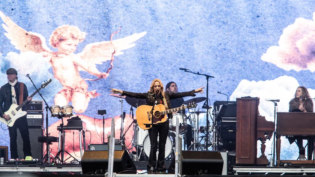 Sheryl Crow performs at Boston Calling.