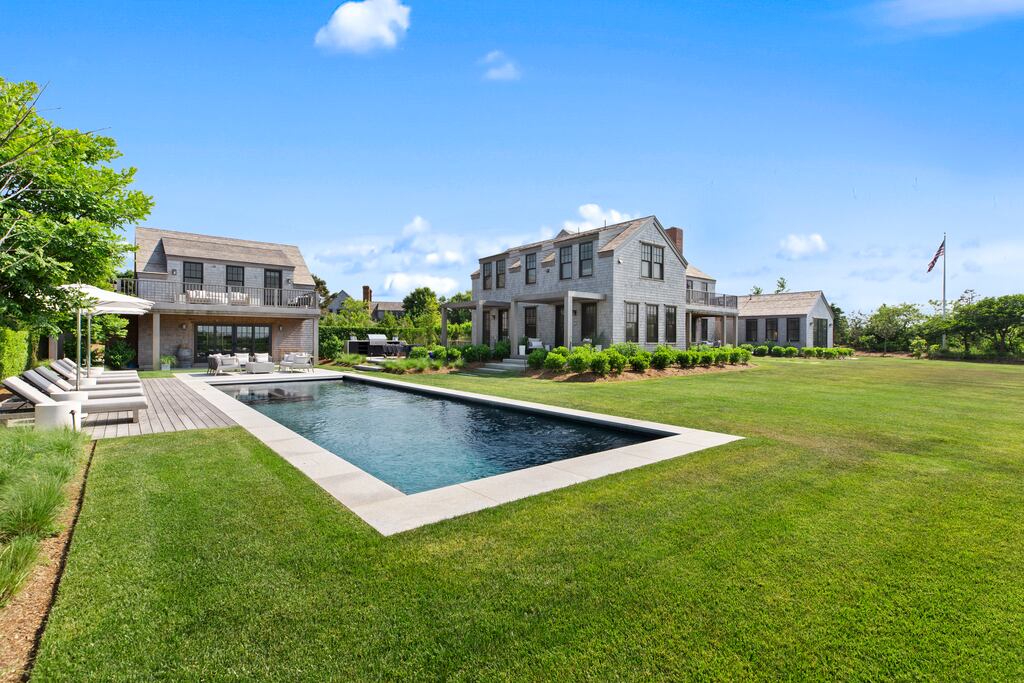 The property at 218 Cliff Road on Nantucket sold for $16,300,000. 