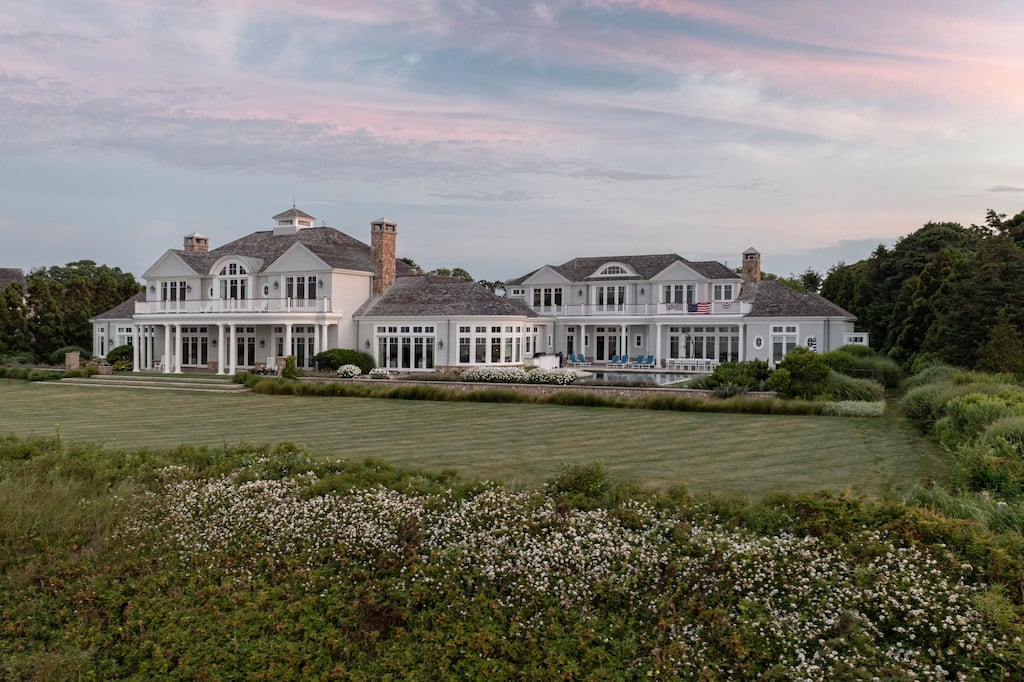 This oceanfront home at 835 Sea View Ave. in Osterville sold for $22.75 million. 
