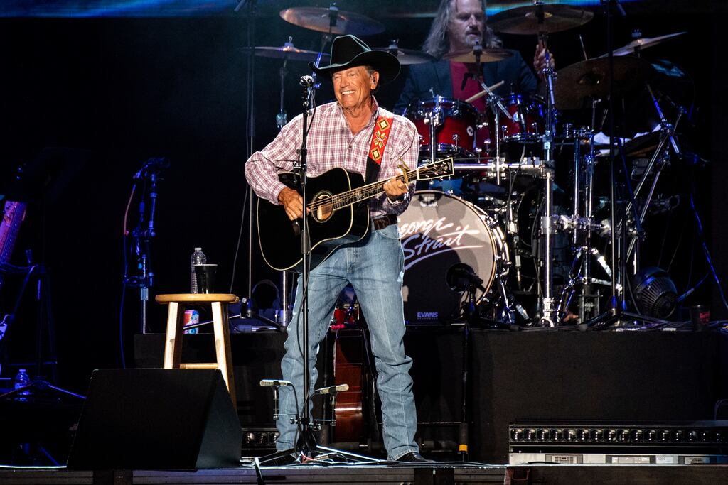 George Strait performed on day one of the Austin City Limits Music Festival's first weekend on Friday, Oct. 1, 2021, in Austin, Texas.