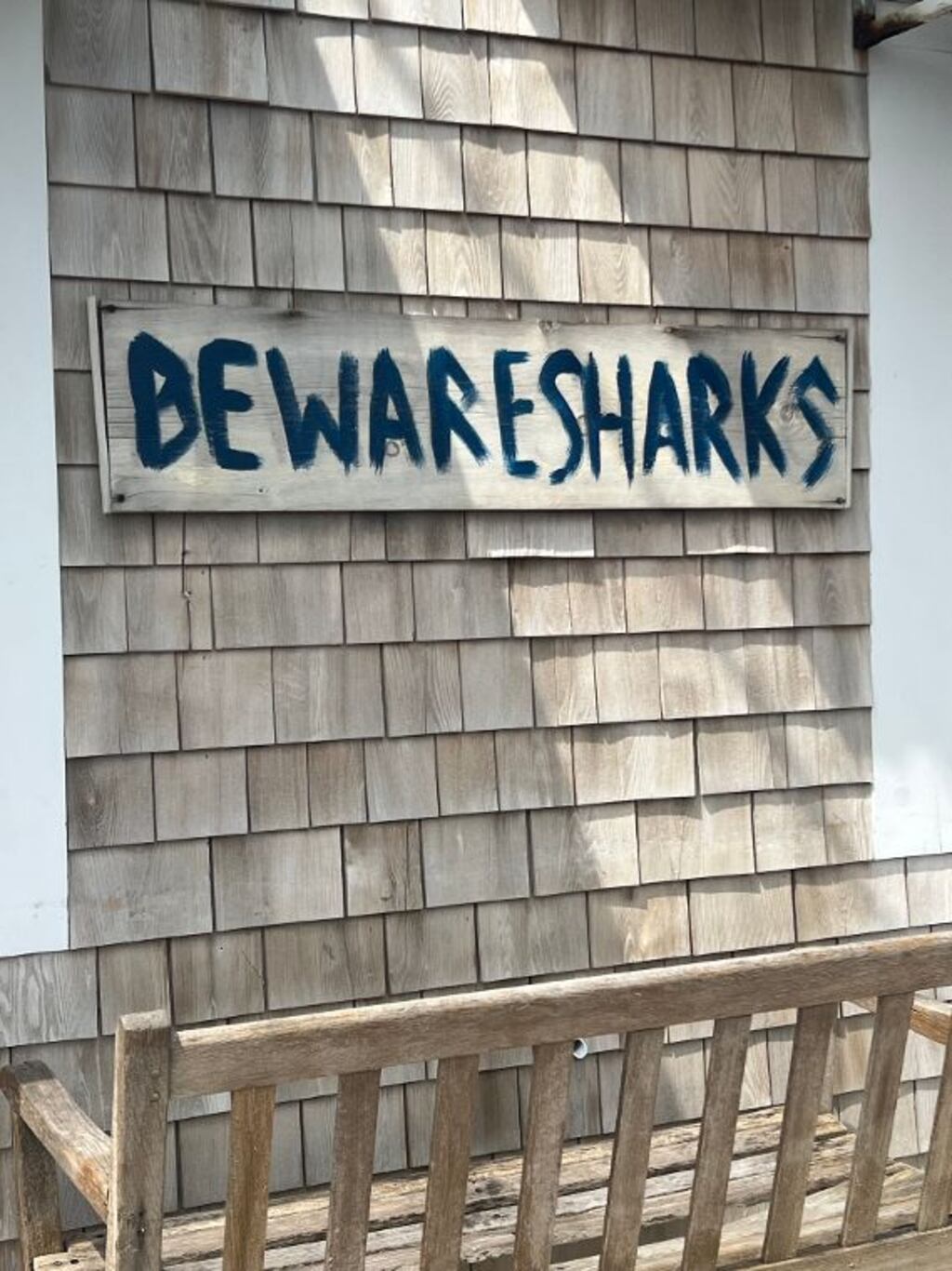 The movie put Martha’s Vineyard on the map, and the island has been identified with it ever since. It is home to many shark references.