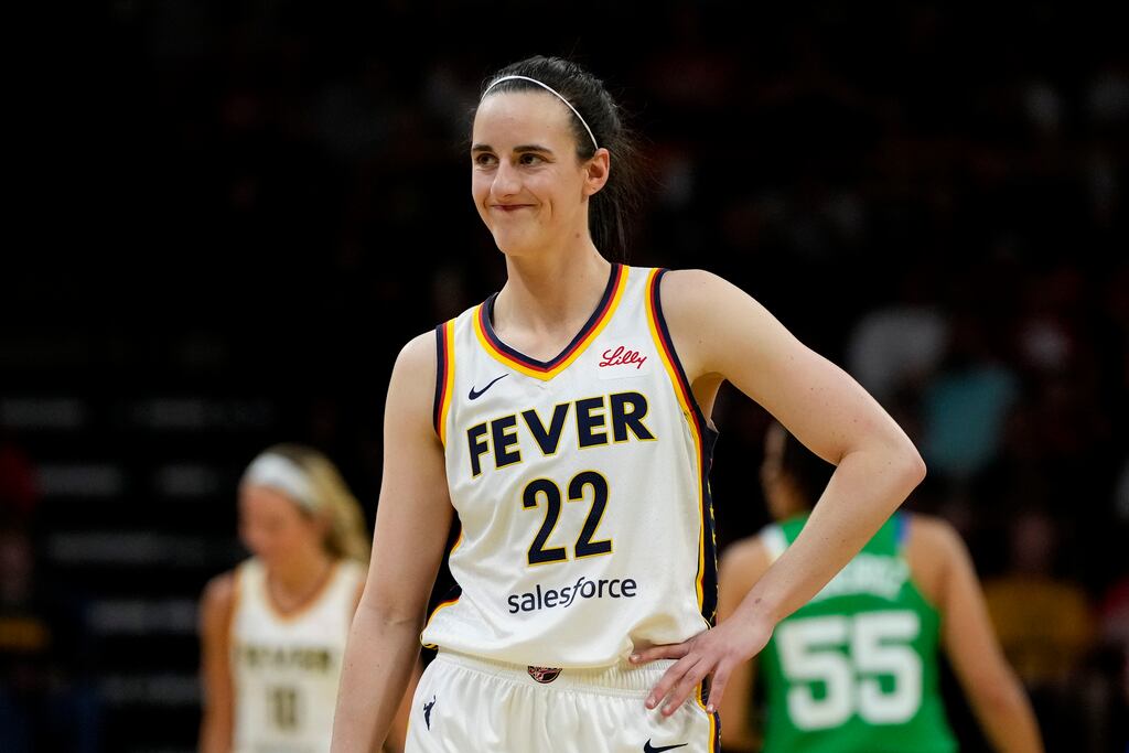 The Fever will be without Caitlin Clark because of a strained left quadriceps.