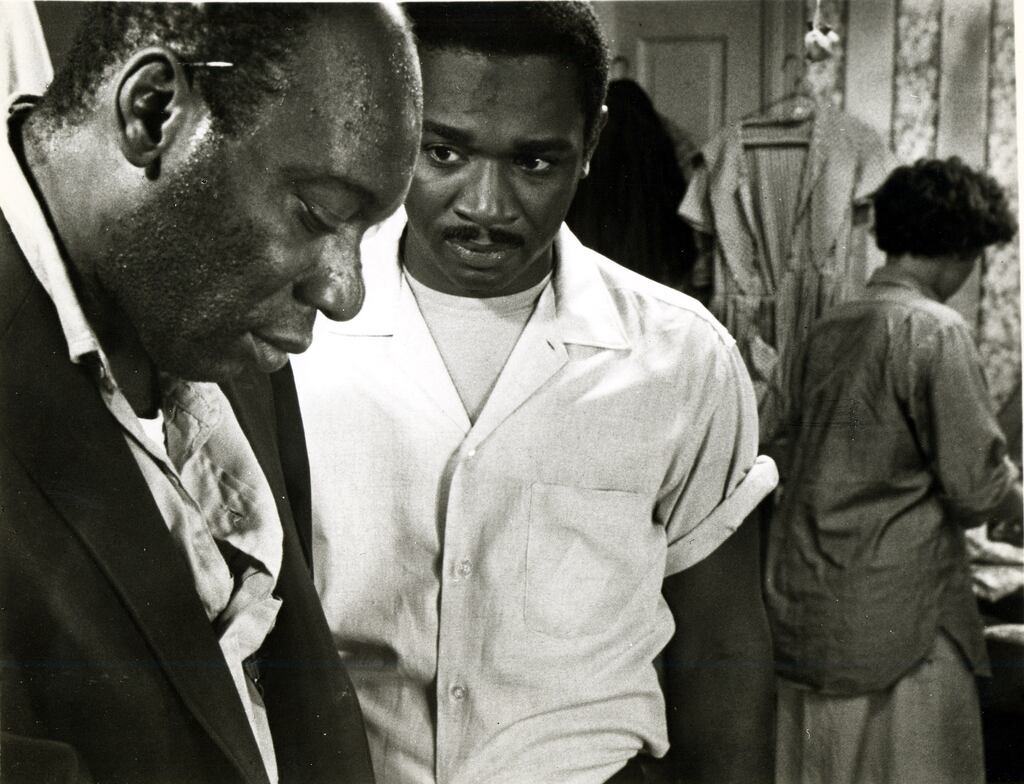 Julius Harris (left) and Ivan Dixon in 