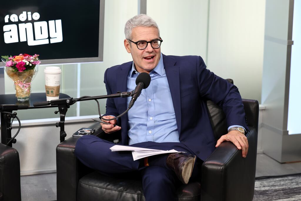 Andy Cohen (pictured at SiriusXM's Town Hall in March) is an executive producer of “The Real Housewives of Rhode Island.”