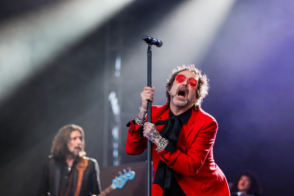 The Black Crowes performed at Boston Calling on Saturday.