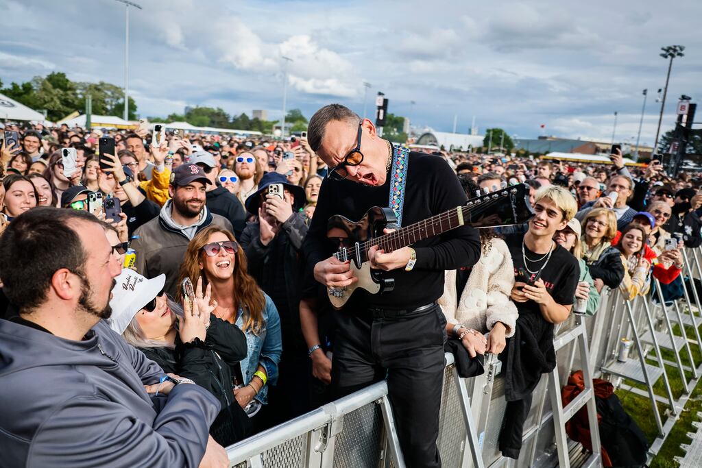 Cage The Elephant performed at Boston Calling on Saturday.