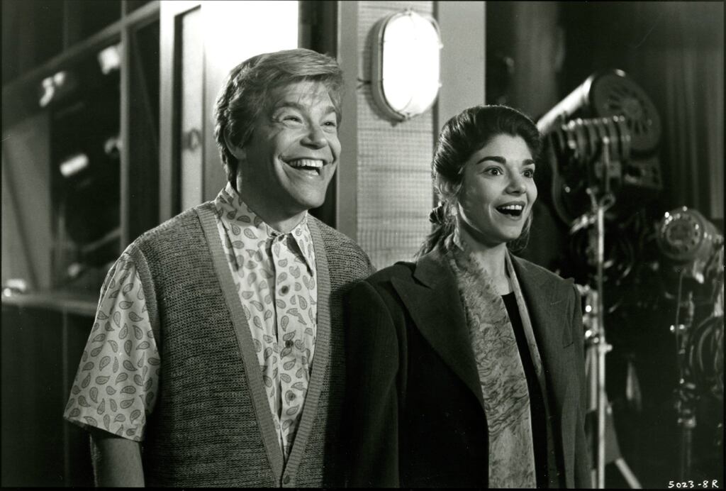 Al Franken and Laura San Giacomo in the 1995 film 
