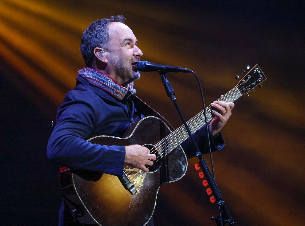 Dave Matthews performed at Boston Calling on Sunday.